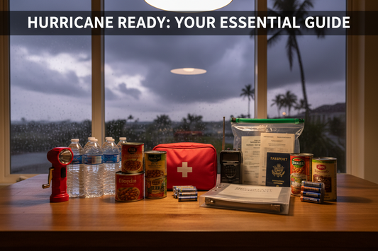 What Emergency Preparedness Supplies Should a County Public Works Department Stock Before Hurricane Season?