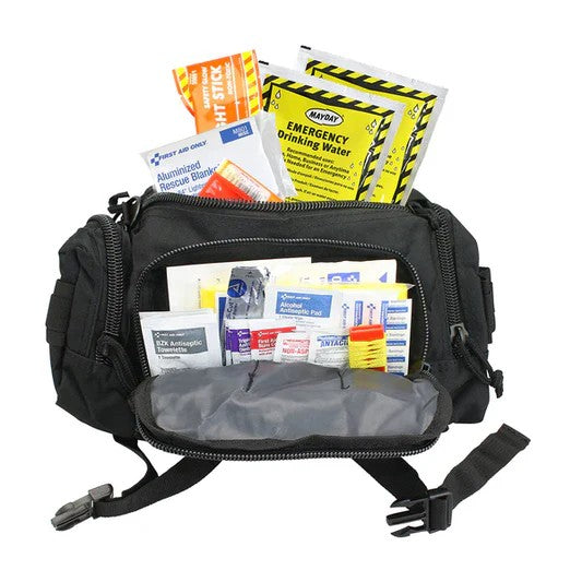 Emergency Preparedness, 1 Person, Black Fabric Bag