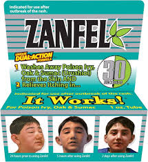Zanfel Poison Ivy, Oak & Sumac Wash — 1 oz Tube, Case of 12