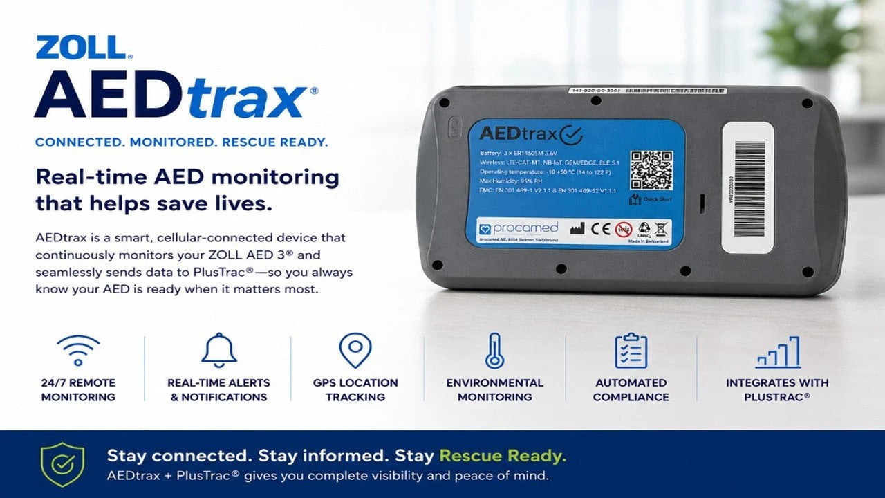 AED Trax Device, North America