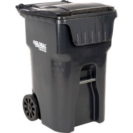 Global Industrial™ Mobile Trash Container 95 Gallon Gray