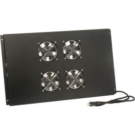Global Industrial™ Fan Assembly Kit (4 Fans Included) 2200 CFM Black