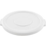 Global Industrial™ Plastic Trash Can Lid - 10 Gallon White