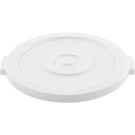 Global Industrial Plastic Trash Can Lid - 20 Gallon White