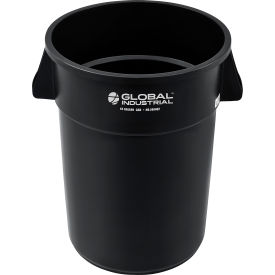 Global Industrial™ Plastic Trash Can - 44 Gallon Black