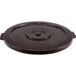 Global Industrial™ Plastic Trash Can Lid 44 Gallon Brown