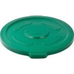 Global Industrial™ Plastic Trash Can Lid - 55 Gallon Green