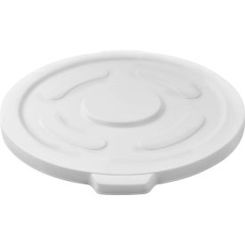 Global Industrial Plastic Trash Can Lid - 55 Gallon White