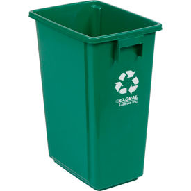 Global Industrial Recycling Can 15 Gallon Green