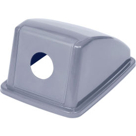 Global Industrial Recycling Bottle & Can Lid Gray