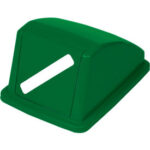 Global Industrial™ Recycling Paper Lid Green