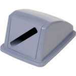 Global Industrial™ Recycling Paper Lid Gray