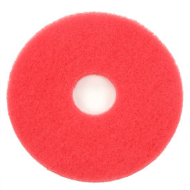 Global Industrial™ 13"" Buffing Pad Red 5 Per Case