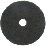 Global Industrial™ 17"" Stripping Pad Black 5 Per Case