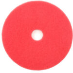 Global Industrial™ 17"" Buffing Pad Red 5 Per Case