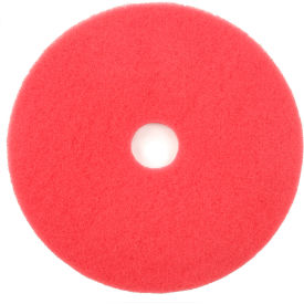 Global Industrial™ 17"" Buffing Pad Red 5 Per Case