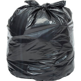 Global Industrial™ Medium Duty Black Trash Bags - 7 to 10 Gal 0.6 Mil 500 Bags/Case