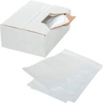 Global Industrial™ Medium Duty Trash Bags 7-10 Gal 0.35 Mil Clear 1000 Bags/Case