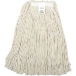 Global Industrial™ 16 oz. Cotton Cut-End Mop Head 4Ply Narrow Band