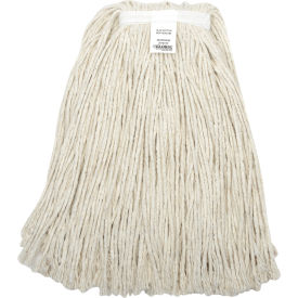 Global Industrial™ 16 oz. Cotton Cut-End Mop Head 4Ply Narrow Band