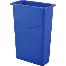 Global Industrial™ Slim Trash Can 23 Gallon Blue