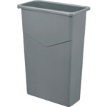 Global Industrial™ Slim Trash Can 23 Gallon Gray