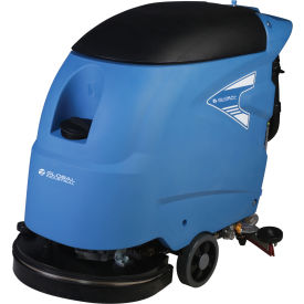Global Industrial Electric Walk-Behind Auto Floor Scrubber 20"" Cleaning Path