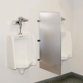 Global Industrial™ Bathroom Stainless Steel Urinal Screen 24 x 42