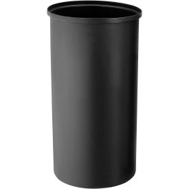 Global Industrial™ Rigid Plastic Liner For Aluminum Trash Can 35 Gallon Black