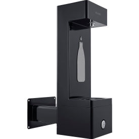 Global Industrial™ Outdoor Wall Mount Bottle Filling Station w/Filter Black