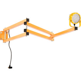 Global Industrial™ LED Dock Light w/ 90""L Arm 40W 4900 Lumens 5000K On/Off Switch
