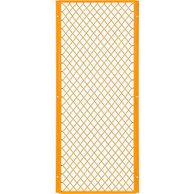 Global Industrial™ Machinery Wire Fence Partition Panel 2'W Yellow
