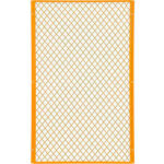 Global Industrial™ Machinery Wire Fence Partition Panel 3'W Yellow