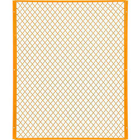 Global Industrial™ Machinery Wire Fence Partition Panel 4'W Yellow