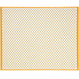 Global Industrial™ Machinery Wire Fence Partition Panel 6'W Yellow