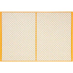 Global Industrial™ Machinery Wire Fence Partition Panel 7'W Yellow