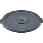 Global Industrial™ Plastic Trash Can Lid - 32 Gallon Gray