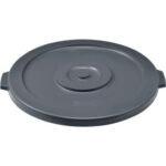 Global Industrial™ Plastic Trash Can Lid - 44 Gallon Gray