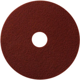 Global Industrial™ 20"" EcoPrep ""EPP"" Chemical Free Stripping Pad Maroon 10 Per Case