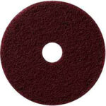 Global Industrial™ 13"" Stripping Pad Black 5 Per Case