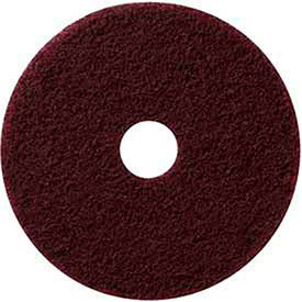 Global Industrial™ 13"" EcoPrep ""EPP"" Chemical Free Stripping Pad Maroon 10 Per Case