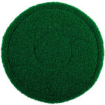 Global Industrial™ 13"" Scrubbing Pad Green 4 Per Case