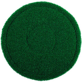 Global Industrial™ 13"" Scrubbing Pad Green 4 Per Case