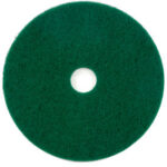 Global Industrial™ 18"" Scrubbing Pad Green 5 Per Case