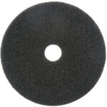 Global Industrial™ 18"" Stripping Pad Black 5 Per Case