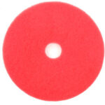 Global Industrial™ 18"" Buffing Pad Red 5 Per Case