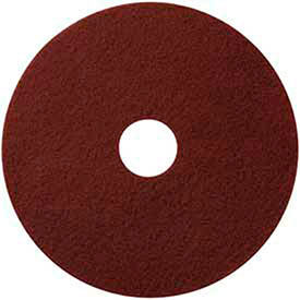 Global Industrial™ 18"" EcoPrep ""EPP"" Chemical Free Stripping Pad Maroon 10 Per Case