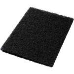 Global Industrial™ 14"" x 20"" Stripping Pad Black 5 Per Case