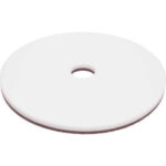 Global Industrial™ 13"" Floor Pad White 5 Per Case