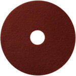 Global Industrial™ 22"" EcoPrep ""EPP"" Chemical Free Stripping Pad Maroon 10 Per Case